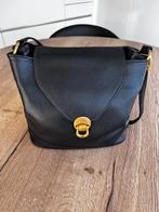 Handtas donkerblauw - zwart, Handtassen en Accessoires, Tassen | Damestassen, Ophalen of Verzenden, Zo goed als nieuw, Zwart, Handtas