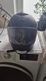 Casque scorpion en carbone il est nikel 2 visières avec, Ophalen