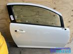 OPEL CORSA D Wit Z474 rechts deur portier 3 deurs 2005-2014, Auto-onderdelen, Gebruikt, Deur, Opel Automobile GmbH, Kontakt@opel-infoservice.de