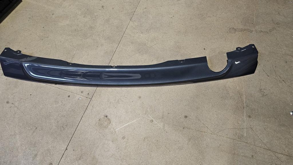 M - Diffuser grijs achterbumper 1 uitlaat BMW 3 serie F30 F3, Arrière, -, Enlèvement, Utilisé