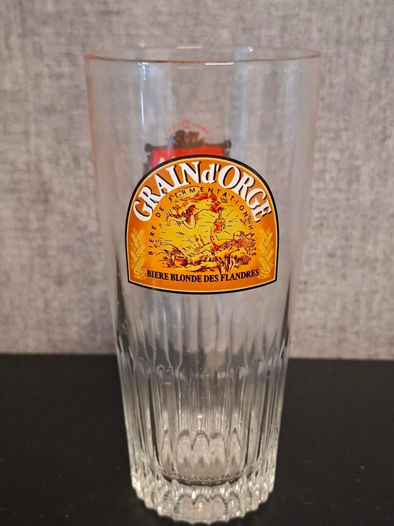 Verre Stella Artois double face, Ophalen of Verzenden, Stella Artois