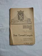 Carnet de programme 1944 Schouwburg Gent, Enlèvement ou Envoi, Utilisé, Autres types