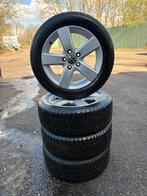Volkswagen Golf 6 lichtmetalen 16 inch velgen met banden, Ophalen, Velg(en), 16 inch, Winterbanden