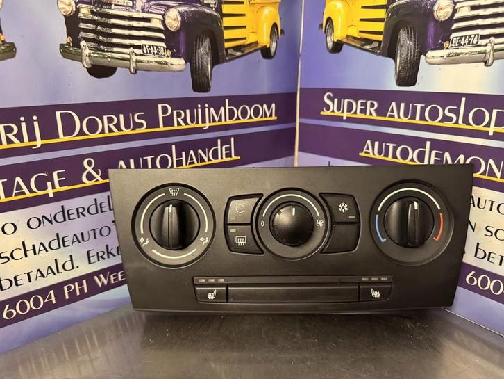BMW e90 climatecontrole airco stoelverwarming, Auto-onderdelen, Dashboard en Schakelaars, BMW, Gebruikt