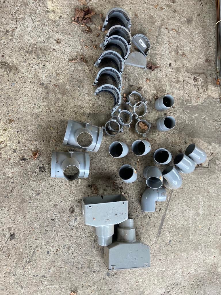 Gootstukken, nieuw, Ophalen, Zo goed als nieuw, PVC, Dakgoot