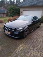 Mercedes c 220 cabrio diesel, Auto's, Automaat, Achterwielaandrijving, Cabriolet, Zwart