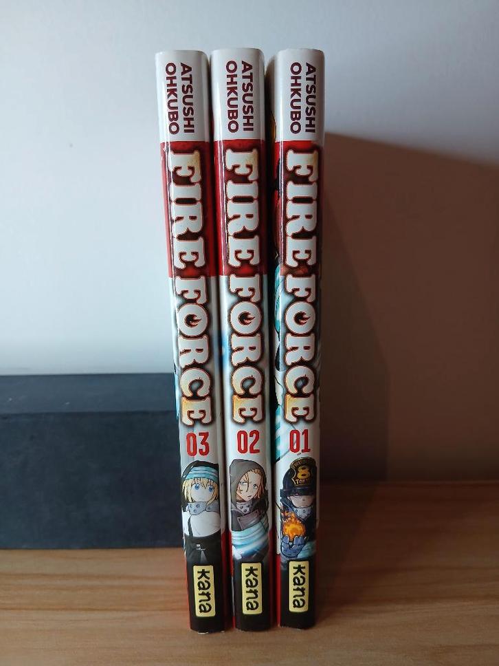 Lot mangas Fire Force 1-3 – Atsushi Ōkubo – shonen, Livres, BD | Comics, Neuf, Comics, Japon (Manga), Enlèvement