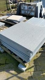 Granieten zwembadboordstenen G654 80x80x3/5, Ophalen, Zo goed als nieuw