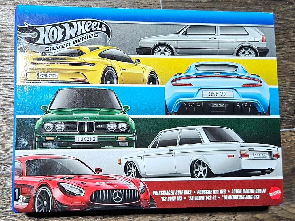 Hotwheels 6-pack silver series giftset, Enlèvement