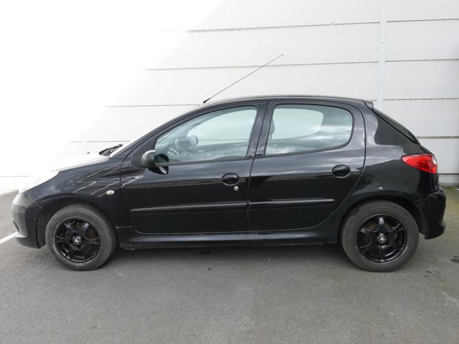 Peugeot 206, Auto's, Voorwielaandrijving, Stof, Zwart, Zwart