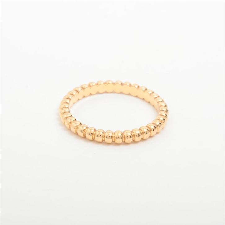 Bague Van Cleef & Arpels Perlée taille 48, Bijoux, Sacs & Beauté, Bagues, Comme neuf, Femme, Plus petit que 17, Jaune, Or, Envoi