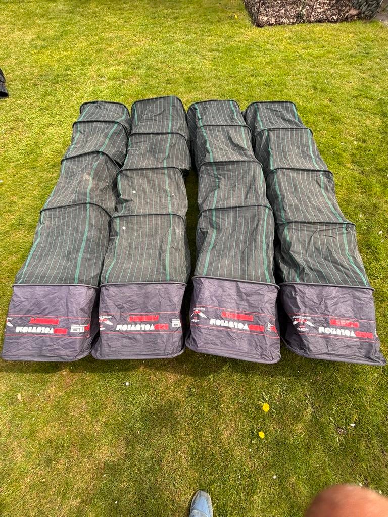 Leefnetten 4 stuks Milo, Watersport en Boten, Hengelsport | Witvissen, Ophalen, Gebruikt