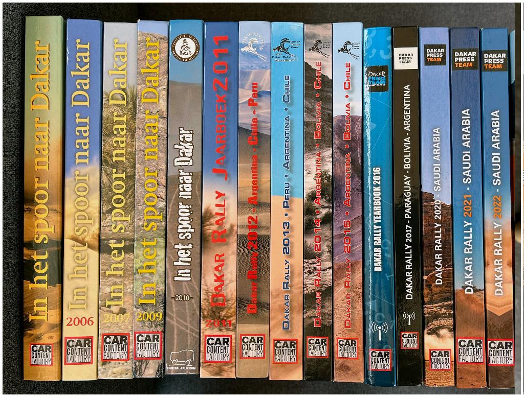 Prachtige serie van 15 delen in het Spoor van Dakar‼️, Verzenden, Zo goed als nieuw, Algemeen, Leon Jansen