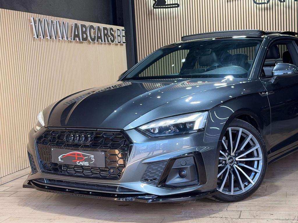 Audi A5 35TFSI * Coupé * S LINE / LOOK RS5 UNIQUE * GAR 12, Cuir, Argent ou Gris, 110 kW, Entreprise