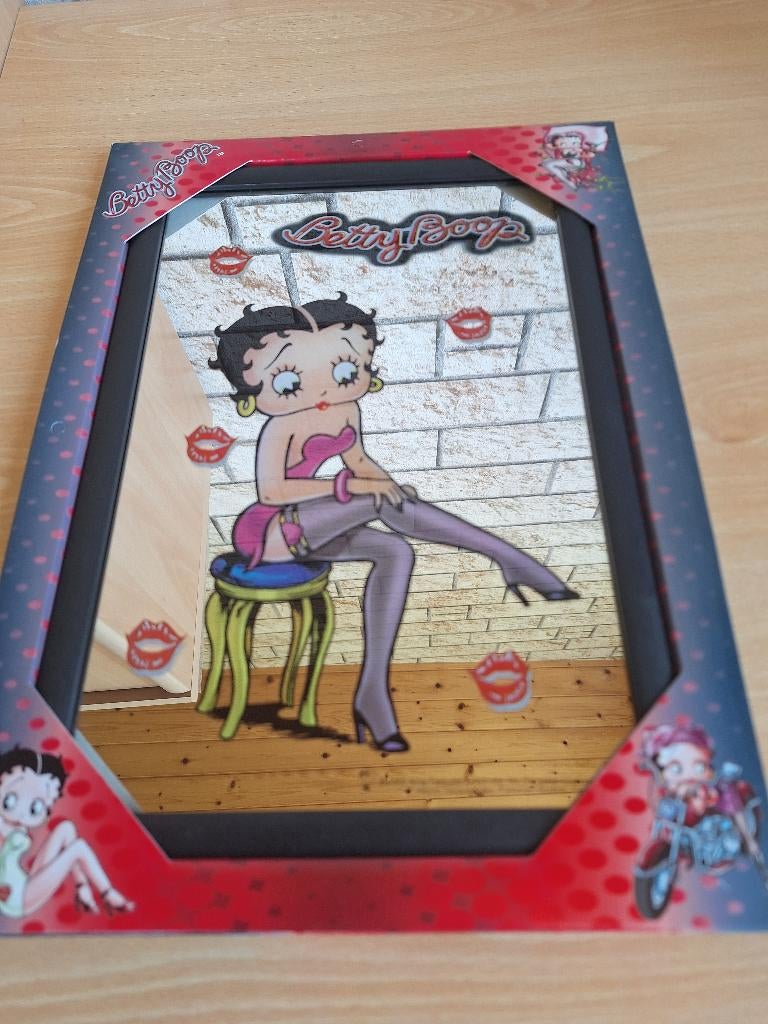 Betty Boop vintage spiegel 2002, Verzamelen, Ophalen of Verzenden, Nieuw, Mens