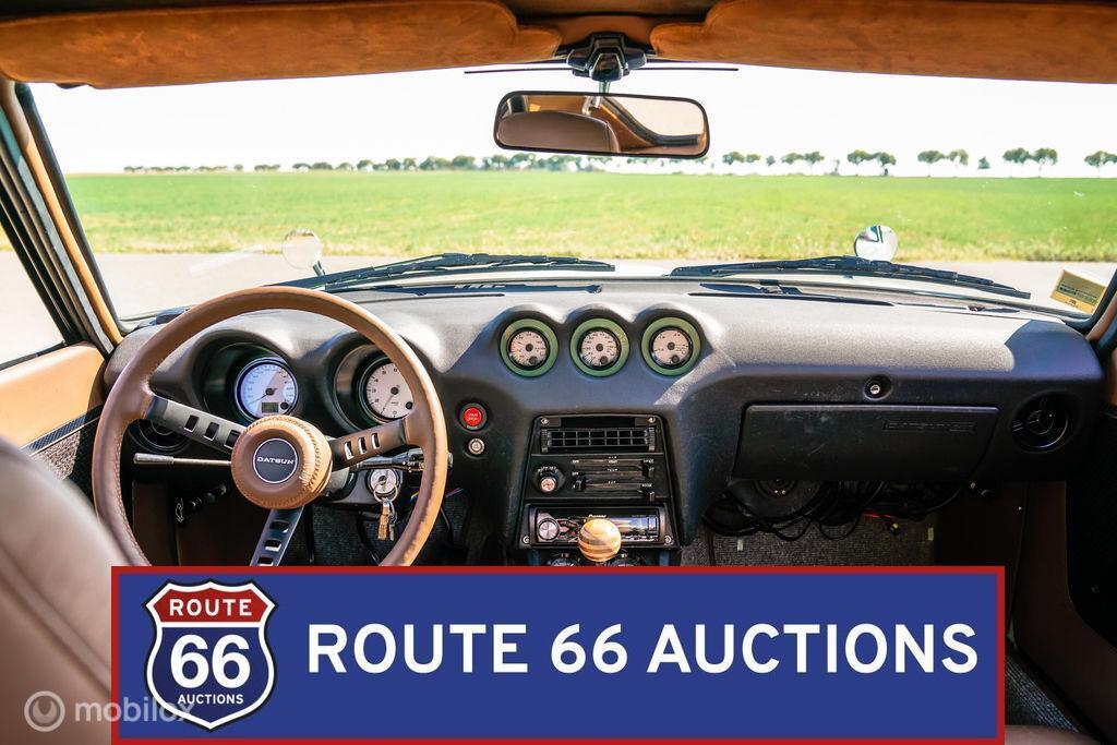 Datsun 240Z | 1972 | Route 66 Auctions, Overige merken, Zwart, Bedrijf, Handgeschakeld