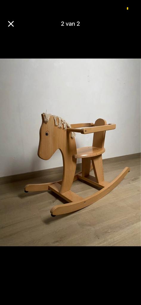 Schommelpaard, Ophalen, Zo goed als nieuw