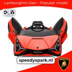 Elektrische kinderauto Lamborghini Sian - 12V, Ophalen of Verzenden, Nieuw