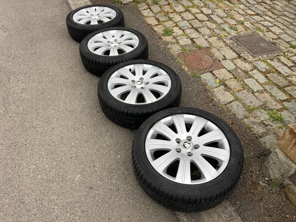 Roues Continental WinterContact 205/50 R17 Skoda, VW, Seat, Pneus hiver, Véhicule de tourisme, 205 mm, Enlèvement