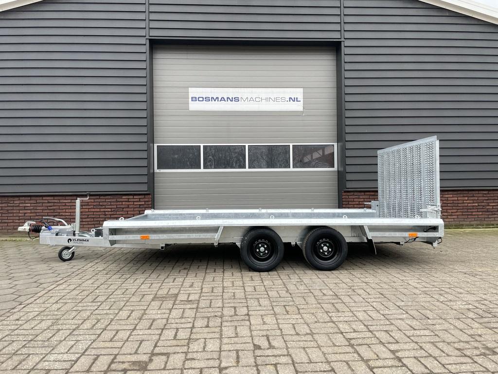 Vlemmix machinetransporter 3500 kg 400 x 180 NIEUW 2 asser, Nieuw