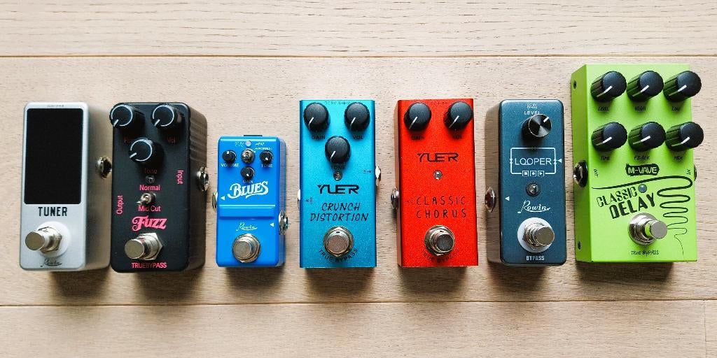 Effectpedalen - Distortion - Fuzz - Chorus - Delay - Looper, Muziek en Instrumenten, Effecten, Ophalen of Verzenden, Zo goed als nieuw