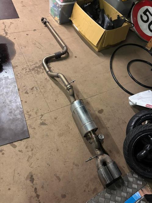 Golf 4 1.6 uitlaat systeem met klep, Auto-onderdelen, Uitlaatsystemen, Volkswagen, Gebruikt, Ophalen
