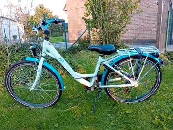 Meisjesfiets alu BNB Flowerkid 24inch 7speed NWP 399€ 🚴‍♂️, Fietsen en Brommers, Ophalen, 24 inch, Zo goed als nieuw, Oxford Sparta Batavus Norta gazelle Granville Sparta cube trek