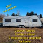 caravan papieren 7 slaapplaatsen stacaravan camping vakantie, Caravans en Kamperen, Stacaravans