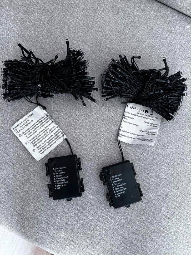 LED-kerstslingers (2 x 200 LED's) — nieuw, Diversen, Kerst, Zo goed als nieuw, Ophalen of Verzenden