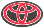 Toyota metallic sticker #3, Verzenden