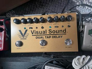 Visual sound dual tap delay beschikbaar voor biedingen
