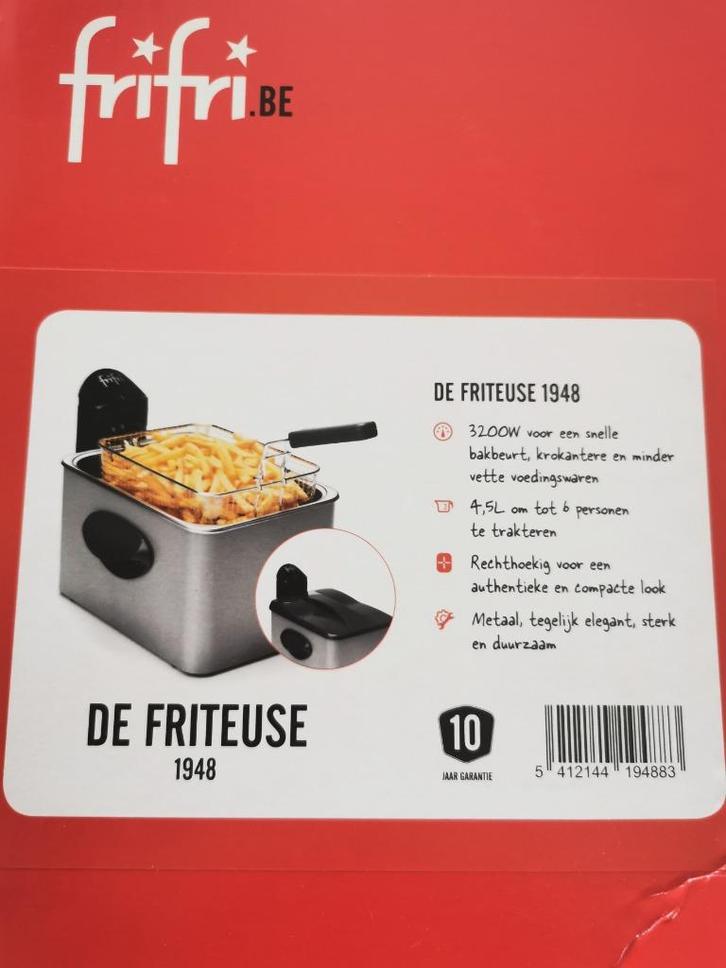 friteuze, Elektronische apparatuur, Frituurpannen, Zo goed als nieuw, Ophalen of Verzenden