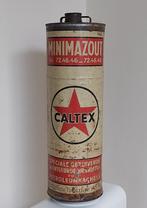 CALTEX - blik uit de jaren 1950 - hoogte 52 cm, Verzamelen, Ophalen of Verzenden, Gebruikt, Overige