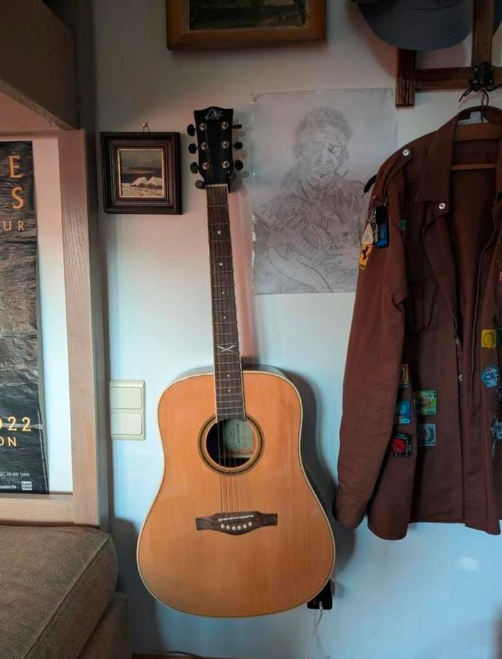 Akoestische gitaar Eko, Muziek en Instrumenten, Snaarinstrumenten | Gitaren | Akoestisch, Gebruikt, Ophalen