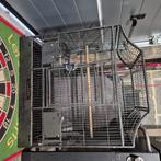 Zware ijzeren kooi, Dieren en Toebehoren, Ophalen, Zo goed als nieuw, Aluminium, Vogelkooi