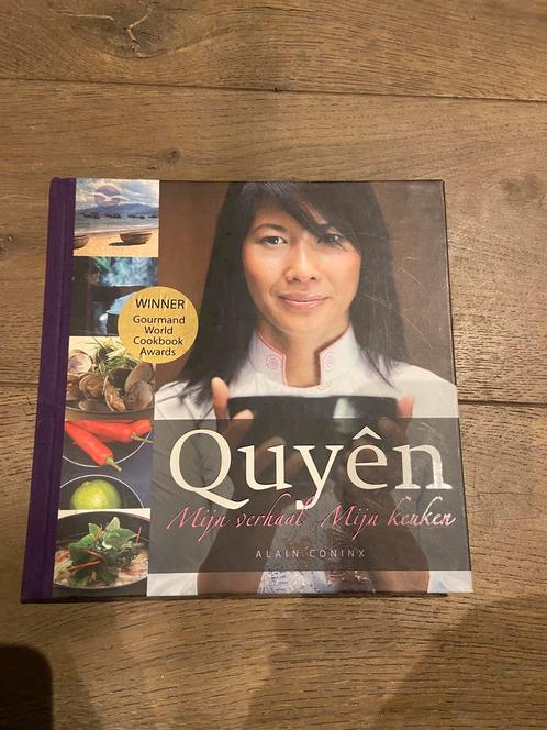 Alain Coninx - Quyên - Mijn verhaal, mijn keuken, Boeken, Kookboeken, Zo goed als nieuw, Ophalen of Verzenden