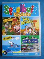 Speelhuis kijkplezier (4 films op 1 DVD), Cd's en Dvd's, Dvd's | Kinderen en Jeugd, Avontuur, Alle leeftijden, Boxset, Ophalen of Verzenden