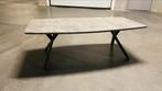 Nieuwe salontafel grijs met metalen poten 120x60x40h, Ophalen