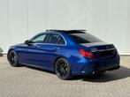 ✅ Mercedes-Benz C 43 AMG 4-Matic 9G-Tronic Pano Facelift, Auto's, Mercedes-Benz, Automaat, 4 deurs, Blauw, 2996 cc