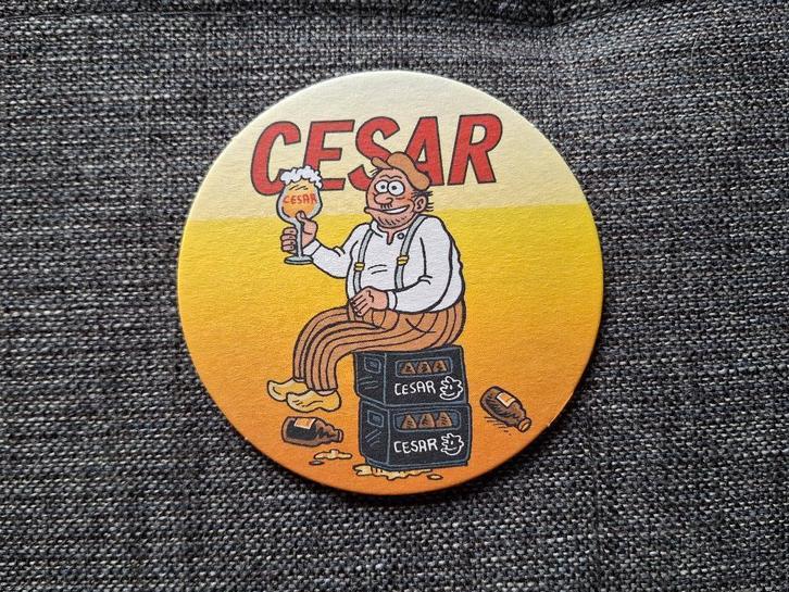 Linthout Urbanus - Bierviltje Cesar, Verzamelen, Stripfiguren, Zo goed als nieuw, Gebruiksvoorwerp, Overige figuren, Ophalen of Verzenden