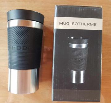 Mug isotherme Neuf tasse inox noir