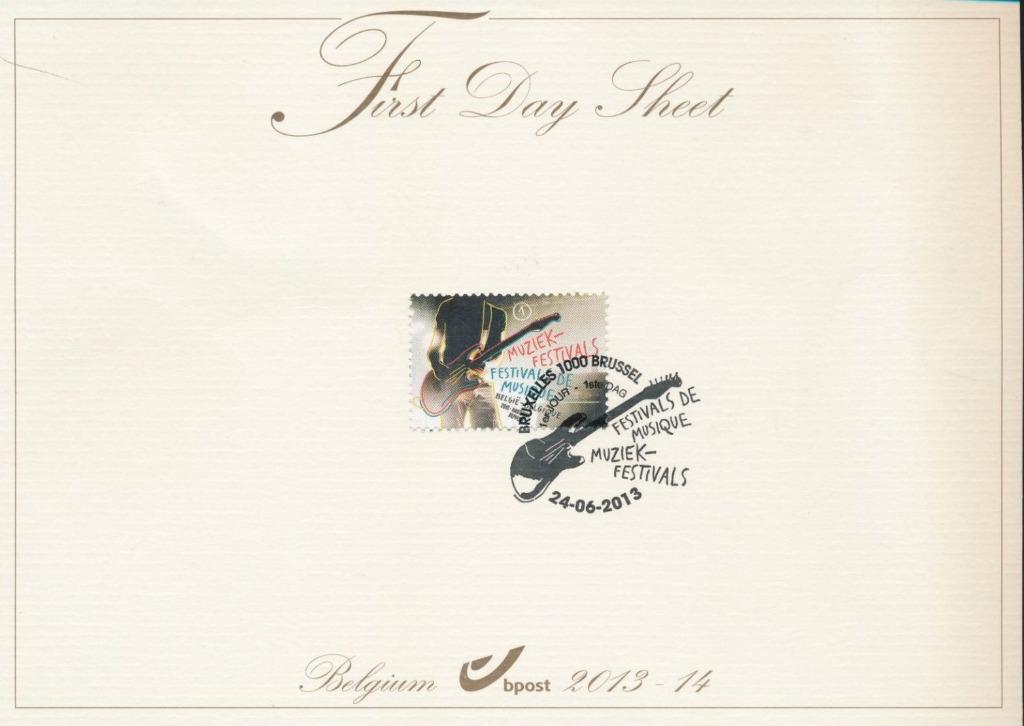 Année 2013 : FDS 2013-14 - 4357 - Festivals de musique en Be, Enlèvement, Musique