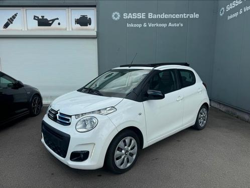 Citroen C1 1.2i Cabrio 5 deurs Bouwjaar 2015, Autos, Citroën, Entreprise, Achat, C1, ABS, Airbags, Bluetooth, Ordinateur de bord