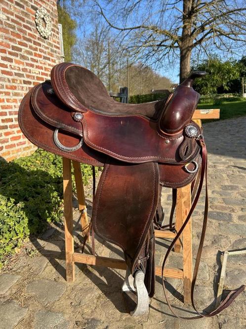 Kwalitatief Ranchman Westernzadel, Dieren en Toebehoren, Paarden en Pony's | Zadels, Nieuw, Western, Ophalen