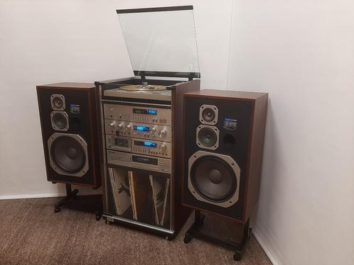 Pioneer Blue-Line Vintage stereo-set from the early 80's, Audio, Tv en Foto, Stereoketens, Cassettedeck, Cd-speler, Tuner of Radio
