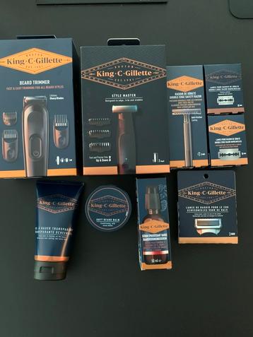 Gamme King C. Gillette, Enlèvement ou Envoi, Neuf, Rasage ou Épilation