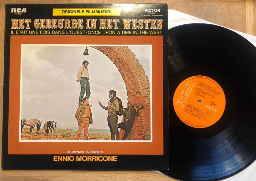 ENNIO MORRICONE - Soundtr : Il était une f dans l'Ouest (LP), Enlèvement ou Envoi, 1960 - 1969, Utilisé, 12 pouces