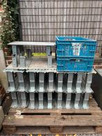 Metalen voetjes lot nieuw voor allerlei constructies, Ophalen, Nieuw