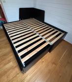 Lit Banquette 2 places, Ikea Flekke, Noir, Autres dimensions, Enlèvement, Utilisé, 200 cm