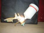 VERFPISTOOL SATAJET 3000 HVLP CENTURY GOLD 1,3 MM, Doe-het-zelf en Bouw, Ophalen of Verzenden, Zo goed als nieuw, Verfspuit of Verfpomp